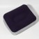 Inflatable pillow, 37 × 28 × 15 cm, blue/gray color
