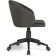 Computer chair Plastic/velor, black/graphite 59x60x78 cm