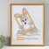 Photo frame Plastic "Vintage" 40x50 cm, gold