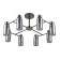 Ceiling lamp 8x15W E14, size 72.5x72.5x38 cm