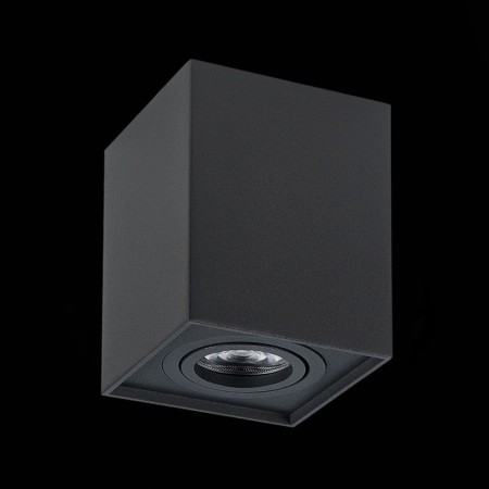 Ceiling lamp ST LUCE. ST109.407.01. 1x50 W, GU10, 10x10x12.3 cm, black color-3