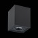 Ceiling lamp ST LUCE. ST109.407.01. 1x50 W, GU10, 10x10x12.3 cm, black color