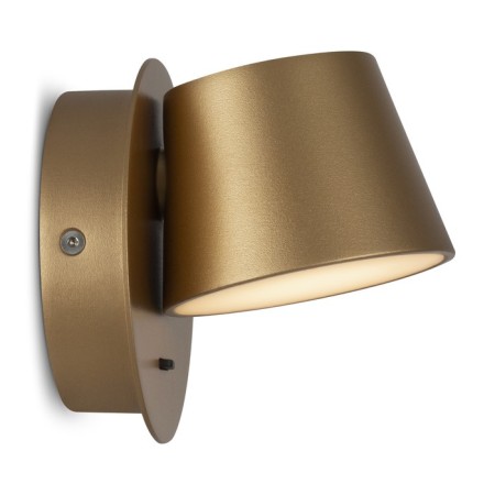 Bra Maytoni Mod421wl-L6BS3K, 1XLED, 7W, 12x12x12 cm, 350lm, brass color-1