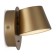 Bra Maytoni Mod421wl-L6BS3K, 1XLED, 7W, 12x12x12 cm, 350lm, brass color