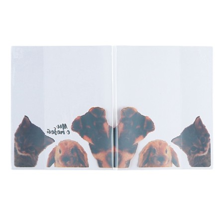 Set of covers PVC 213 x 355 mm, 140 μm, 3 pieces, "friends", for a diary and notebooks-1