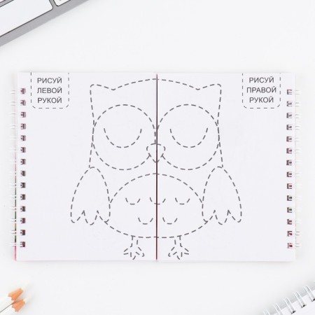 Set: a double notebook with tasks and the pen "The most cool"-3