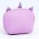 Children's wallet with a zipper, pink color