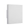 Street lamp Mantra Bora, Led, 720lm, 3000k, 150x150x50 mm, white color