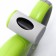 Diil roulette, 8 m, up to 50 kg, tape, rubberized pen, green with gray