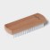 LADOM suede brush, beech tree, 12.3 × 4.3 × 3 cm, beige color