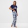 Home female "kittens" (T -shirt/pants), blue/beige color, size 46