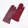 Gloves are female, dimensionless, without insulation, burgundy color