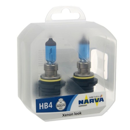 Car lamp Narva Range Power White, HB4, 12 V, 55 W, set 2 pcs-1
