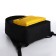 Sports backpack, Textura, 20 liters, black/yellow color