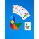Puzzle "Tangram" with cards (17 pcs.)