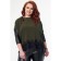 Female blouse, size 52, khaki color