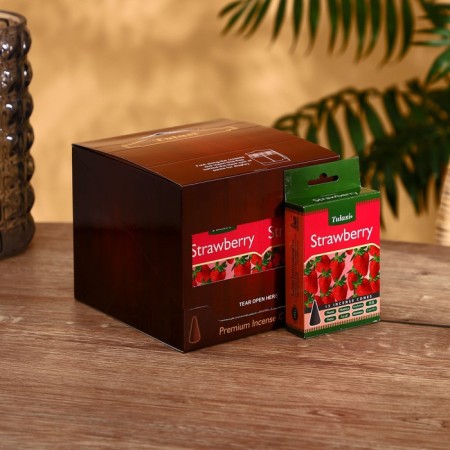 Incense "tulasi" 15 fragrance strawberries-1