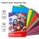 A4 Avengers set A4: 10 liters of color unilateral cardboard + 16l color bilateral paper