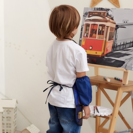 Apron with overshielders Children's "Transformers", 49x39 cm-4