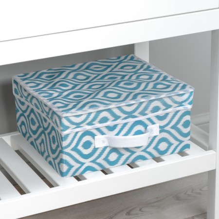 The storage box "Laguna", 30 × 28 × 15 cm, the color turquoise-10