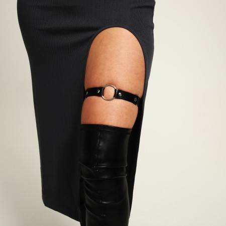 Drinking on the leg, black color-2