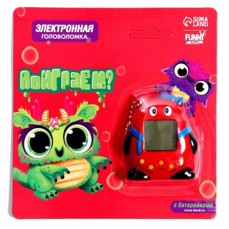 Electronic game “Play?”, 168 characters, mixtures, on a blister-9