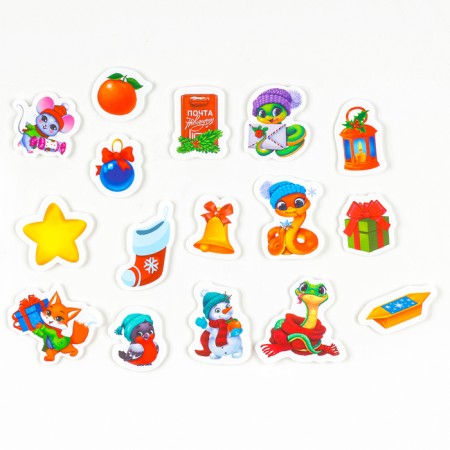 Developing toy "Fun Velcro. Funny animals"-5