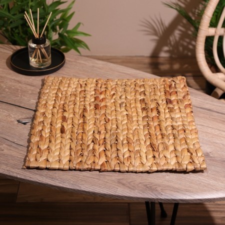 Wicker rug 38x38 cm