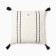 Pillowcase decorative Ethel Scandil 45x45 cm, black color, cotton