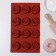 Baking uniform “Sunrise”, silicone, 12 cells, 29 × 17 × 2 cm, cell 4.7 cm, depth 1.7 cm