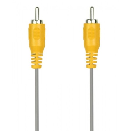 Audio/video cable Smartbuy, 1xrca (M) -1xrca (M), 3 m, gray
