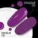 Gel nail polish, Classic Colors, 3 phase, 8ml, Led/UV, purple color (107)
