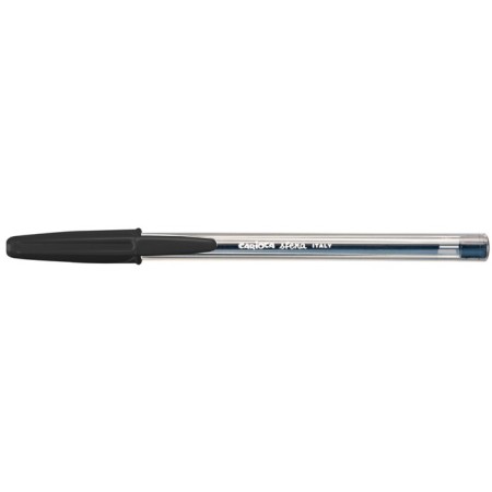 Ballic handle, carioca "sfera", 1.0 mm node, smooth letter, with care for nature, black