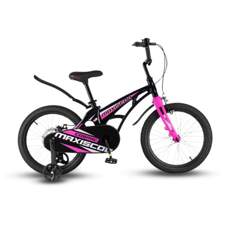 Bicycle 18 ’’ maxiscoo cosmic standard, color black pearls