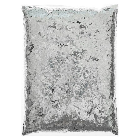 Filler for the ball "confetti hexagon", silver, 500 g-1