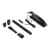 Vacuum cleaner car Cartage, 5 nozzles, 100 watts, 12 V, black