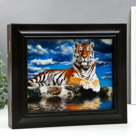 Keyline "Tiger" 26x31x4.5 cm Wenge