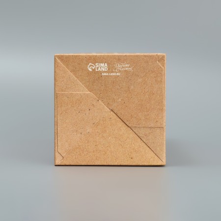 Gift folding box, packaging, “craft”, 9.5 x 32.5 x 9 cm-3
