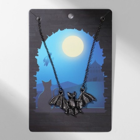 Pylact "Bat Mouse", Color gray Metal, 45 cm-2