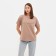 Women's T-shirt Minaku "Confident" Beige color, river 42