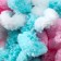 Yarn "Puffy Color" 100 % micropoliester 9m/100g (6377)