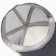 Women's baseball cap with minaku grid, light gray, rr 56-58