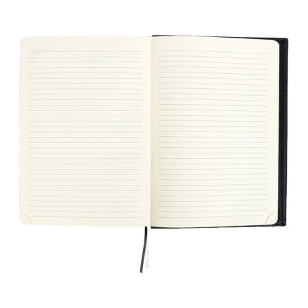 Dated diary 2024 A5 176 sheets, Devente.tudor, solid cover of artificial leather, lies, cream block 70 g/m2, black-17
