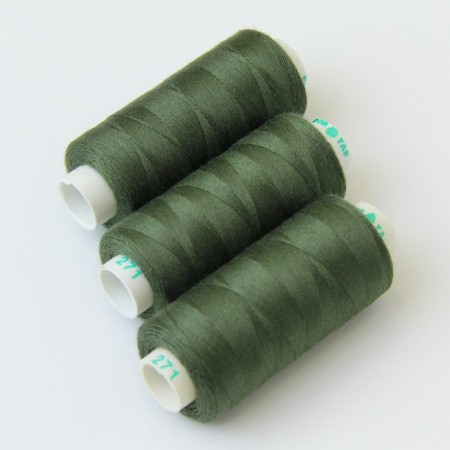 Thread Dor Tak 40/2, 400 Yard, Color No. 271 olive, 10 pcs in units.-2