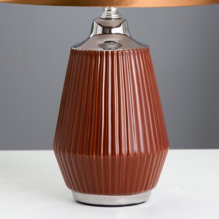Barie table lamp E14 40W brown 22.5x22.5x35 cm Risalux-4