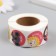 Sticker Paper "Animals. Help" d = 2.5 cm 500 pcs in a roll 3x6.5x6.5 cm