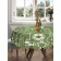 The tablecloth "Football Attributes", Round, Saten, D = 150 cm