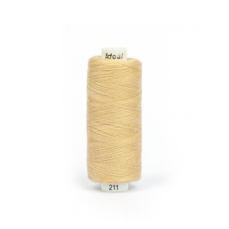 IDEAL 40/2 threads, length 366 m, color No. 211 beige, 10 pcs in units