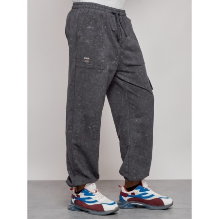 Sports male trousers, size 52, gray color-5