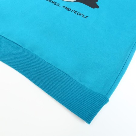 Sweatshirt for the boy was launched, emerald/panda color, height 152 cm-8